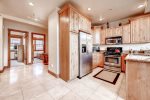 Fully equipped kitchen with coffee maker
